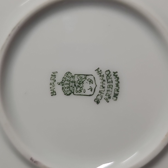 Carl Schumann A.G. Chop Plate "Pears & Grapes" - Arzburg Bavaria Germany - Picture 5 of 5